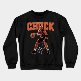 Charles Barkley The Chuck Basketball Legend Signature Vintage Retro 80s 90s Bootleg Rap Style Crewneck Sweatshirt